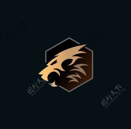 狮子的头标志logo
