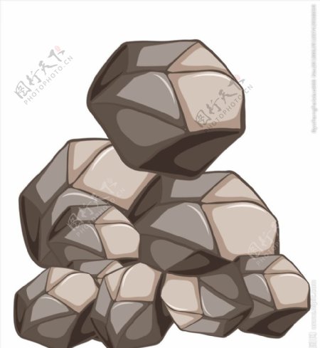 卡通岩石