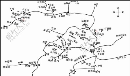 子英公后裔居住分布图