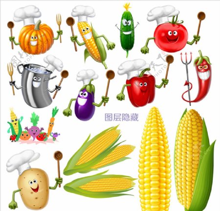 蔬菜卡通