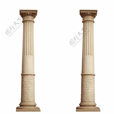 柱子宫殿柱子石头柱花纹