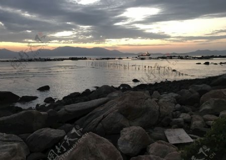 马尾岛落日