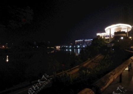 内江沱江夜景