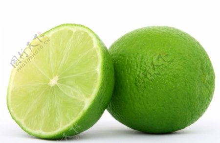 柠檬水果新鲜绿色