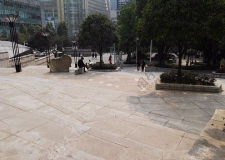 重庆国泰广场石阶