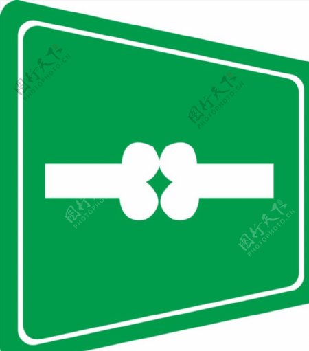 绿色图标标识