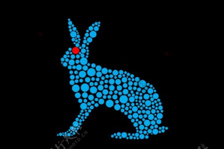 兔兔子卯兔抽象兔子