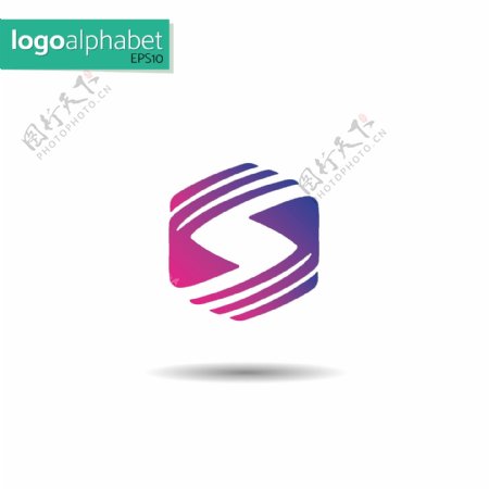 互联网科技类形状类标识logo