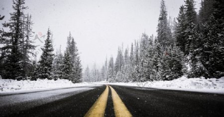 雪地公路