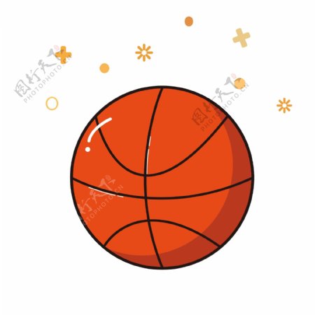 原创篮球MBE卡通可爱
