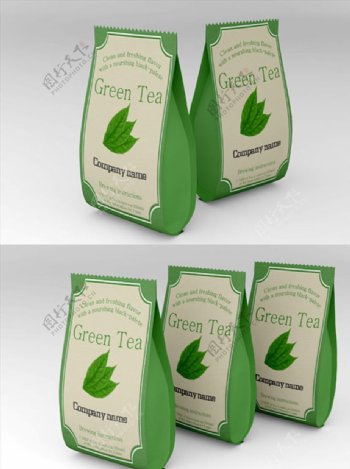 绿茶包装样机