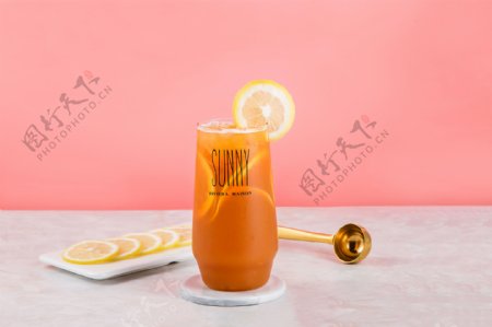 柠檬水果茶