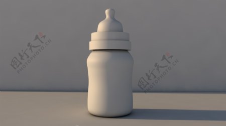 奶瓶C4D建模奶瓶C4D建模