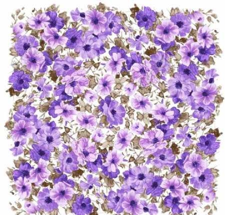 紫色碎花背景