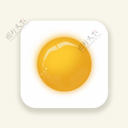鸡蛋图标psd源文件