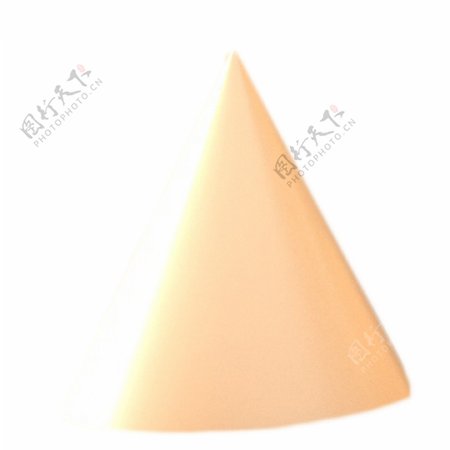 金色三角形状PNG下载