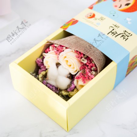 简约韩版礼品盒礼物盒摄影图1