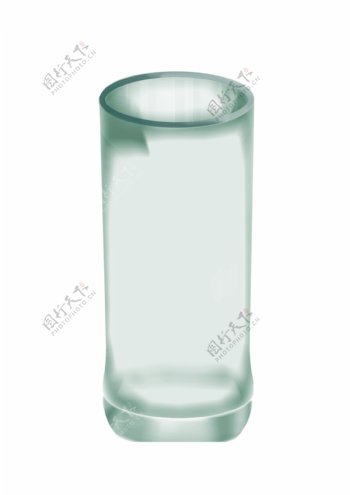 容器玻璃水杯插画