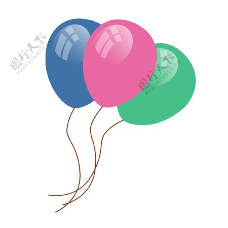 高清房地产飞翔气球素材