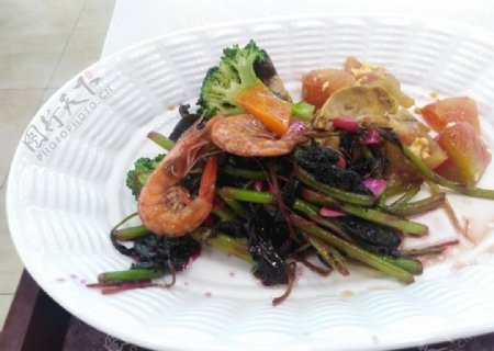 家常菜称菜龙虾紫薯叶番