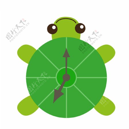 乌龟时钟矢量元素
