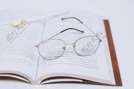 眼镜看书读书阅读读书日