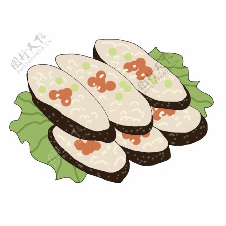 特色寿司美食插图