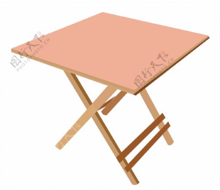木制立体桌子