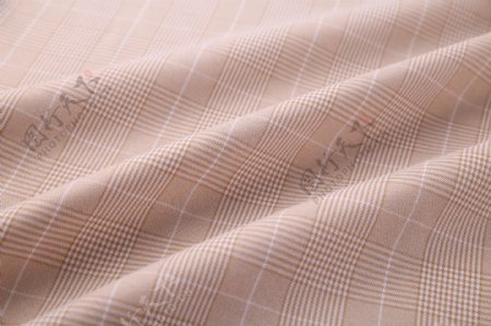 棉麻格子布纹理布料面料