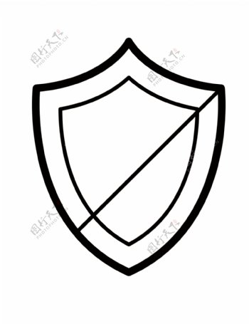 保护安全防护盾图标
