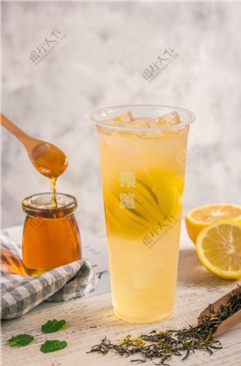 水果茶蜂蜜柚子茶高清图