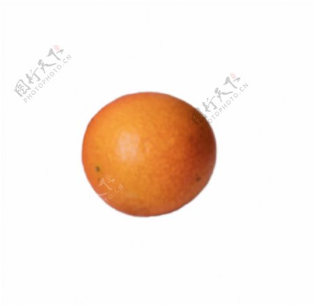 一个大橙子