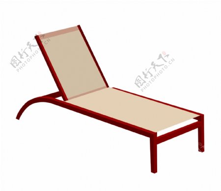 夏季红木躺椅