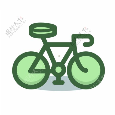扁平化自行车