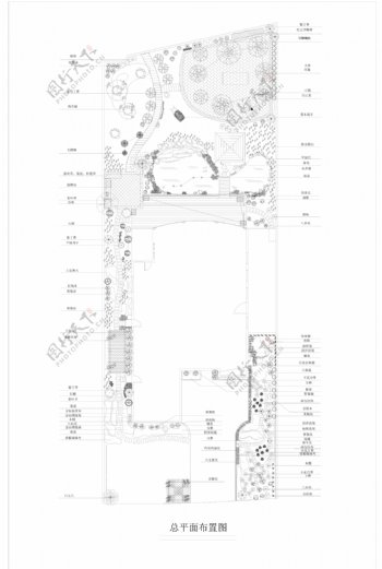 别墅园林CAD图纸