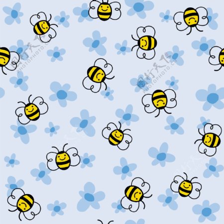 蜜蜂飞舞