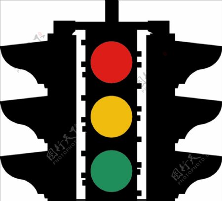 外国交通图标红绿灯标识
