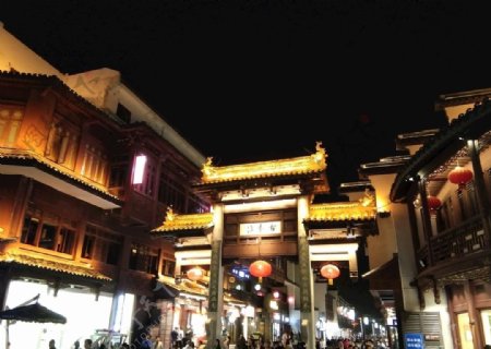 南京夫子庙秦淮河步行街