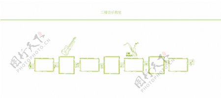 学校音乐照片墙