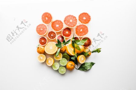 柠檬橙子水果香橙