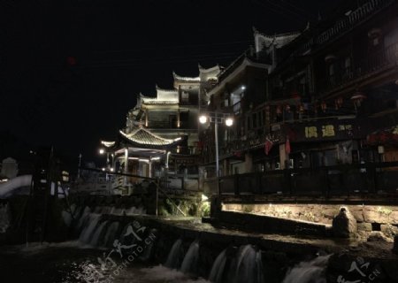凤凰古城夜景
