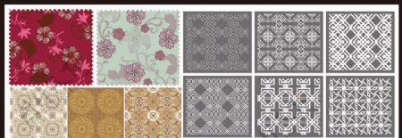 磁砖拼花地毯图案传统底纹
