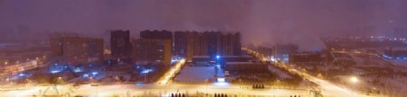 北京雪夜
