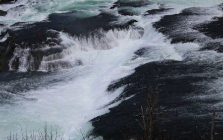 山涧溪谷瀑布摄影美图