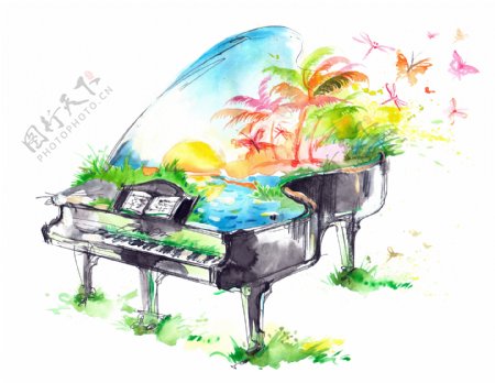 热带钢琴