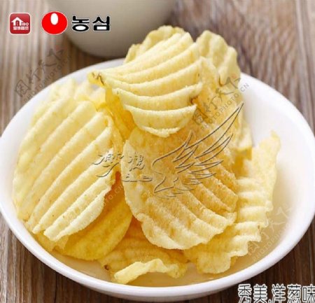 韩国秀美洋葱味薯片
