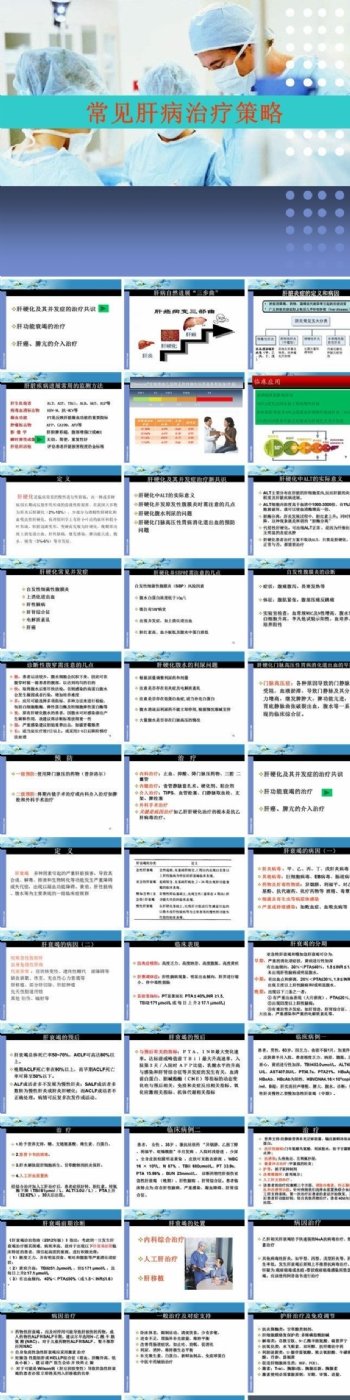 临床常见肝病治疗策略讲课医疗