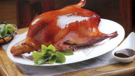 烤鸭鸭肉北京烤鸭