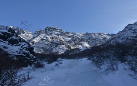 雪景新疆