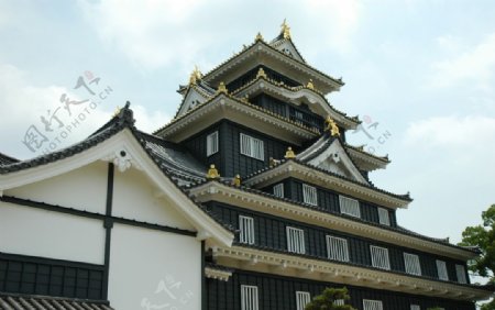 日本古城建筑设计